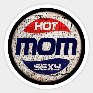 HOT MOM or PEPSI Sticker